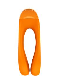 Satisfyer Candy Cane Finger Vibrator Orange, picture 4
