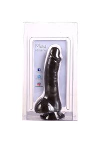 Maiatoys Phoenix 20 cm Realistic Silicone Dildo, Brown, picture 2