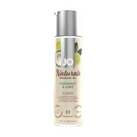 JO Naturals Coconut Lime Massage Oil 120ml