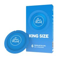 Love Match King Size Kondomer 60 mm 6-Pack