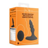 Loveline Perlen Analplug, Funk Schwarz, Bild 2