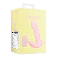 Loveline vibrador recarregável movimento dedilhado comando, imagem 2