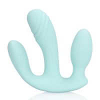 Loveline Drei-Zonen Flüssigsilikon-Vibrator für Vermischte Lust, Bild 5