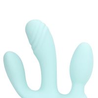 Loveline Drei-Zonen Flüssigsilikon-Vibrator für Vermischte Lust, Bild 6