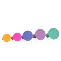 Loveline Silicone Vagina Dilator Set Five Graduated Sizes, picture 4