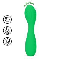 Loveline Mini Flexible Vibrator Curved Design Green