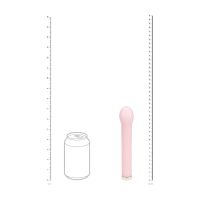 Vibrador de vidro Loveline rosa suave e luxuoso, imagem 5