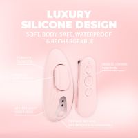 Vibromasseur Culotte Loveline Céleste Télécommande Rose, photo 5