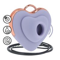 Loveline Luvie hjertevibrator med AirTap-teknologi