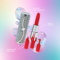 Loveline Tiffany Lippenstift-Vibrator mit Dual Silikon-Köpfen, Bild 12