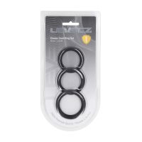 Levelz Classic silikonpenisring sæt, Large til XXL, billede 2