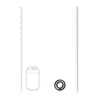 Levelz Classic Grooved Cock and Ball Ring Silikon, bild 6