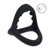 Anel de Cock and Ball Soft Bead Grip Levelz, Três-Loop