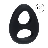 Levelz Double Liquid Silicone Cock and Ball Ring Soft