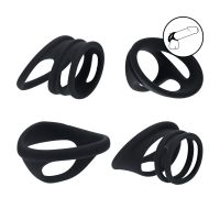 Levelz Silicone Cock Ring Set of 4 Varied Designs