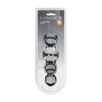 Levelz Silicone Cock Ring Set of 4 Varied Designs, picture 2