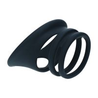 Levelz Silicone Cock Ring Set of 4 Varied Designs, picture 5