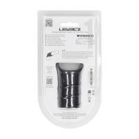 Anel Peniana Hybrid Levelz Cockring Silicone Preto Manga Estriada, imagem 3