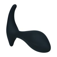 Levelz by Shots Single Ripple Black Silicone Prostate, picture 6