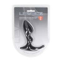 Levelz by Shots Prostate Silicone Noir Double Ripple, photo 2