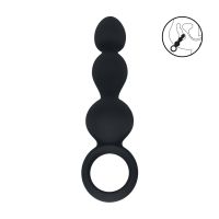 Levelz Beaded Anal Probe with Loop, Level 2