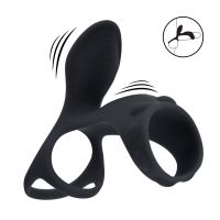 Levelz Vibrating Cock and Ball Ring with Dual Loop