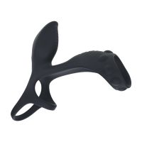 Levelz Vibrating Cock and Ball Ring with Dual Loop, picture 4