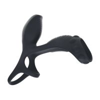 Levelz Vibrating Cock and Ball Ring with Dual Loop, picture 6