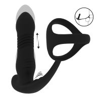 Levelz Thrusting Prostatastimulator mit Tri-O Cockring