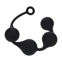 Levelz Waterdrop Analkugeln XXL Schwarz 60mm, Bild 4