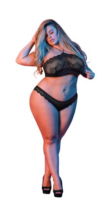 Magic Silk Ensemble Bandeau Halter Culotte, photo 6