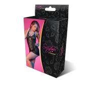 Magic Silk Halter Chemise Nyckelgrep Volang, bild 2