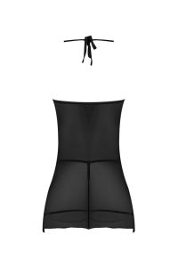 Magic Silk Halter Chemise Nyckelgrep Volang, bild 5