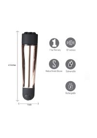 Maiatoys Pocket Plus Rocket Vibrator embouts interchangeables, photo 3