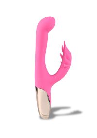 Maiatoys Maui Rechargeable Pot Leaf Rabbit Vibrator, Bendable