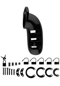 ManCage Model 06 poliwęglan największy 14cm czarny, zdjęcie 4