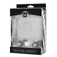 Crusher de Penis e Bolas XR Brands, Acrílico Claro, imagem 2