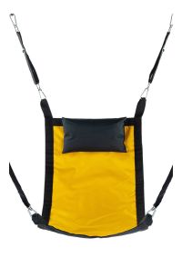 Mr. Sling Rectangular Canvas Suspension Yellow Portable