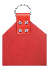 Mr. Sling Sling de Couro Contornado Vermelho Ajuste de Forma, imagem 3