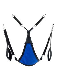 Mr. Sling Triangle Canvas Sling Blue Suspension Flexible