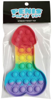 Kheper Games penisfidget toy, regnbåge