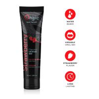 Orgie Lube Tube Strawberry Kissable Lubricant, 100 ml, zdjęcie 2