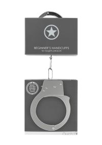 Ouch! Anfänger-Handschellen aus poliertem Silber, Bild 2
