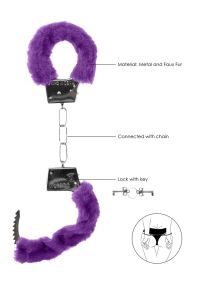 Ouch! Algemas Iniciante Peludas Roxo, imagem 5