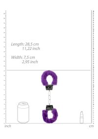 Ouch! Algemas Iniciante Peludas Roxo, imagem 6