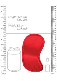Ouch! Red Soft Eye Mask, Dual Purpose, bild 6