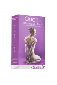 Ouch! Mini Lina Japońska, 1,5 Metrów Fioletowa Shibari, zdjęcie 2