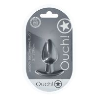 Plug anal de silicone liso médio 7,9 cm Ouch!, imagem 10