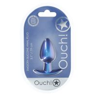 Plug anal de silicone liso médio 7,9 cm Ouch!, imagem 6