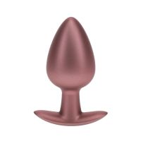 Plug anal de silicone liso grande 8,9 cm Ouch!, imagem 5